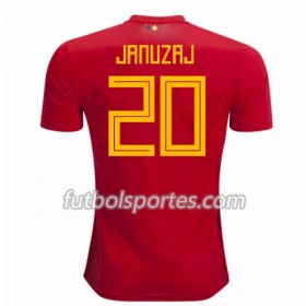 Camisetas Bélgica Januzaj 20 Primera Equipacion Mundial 2018